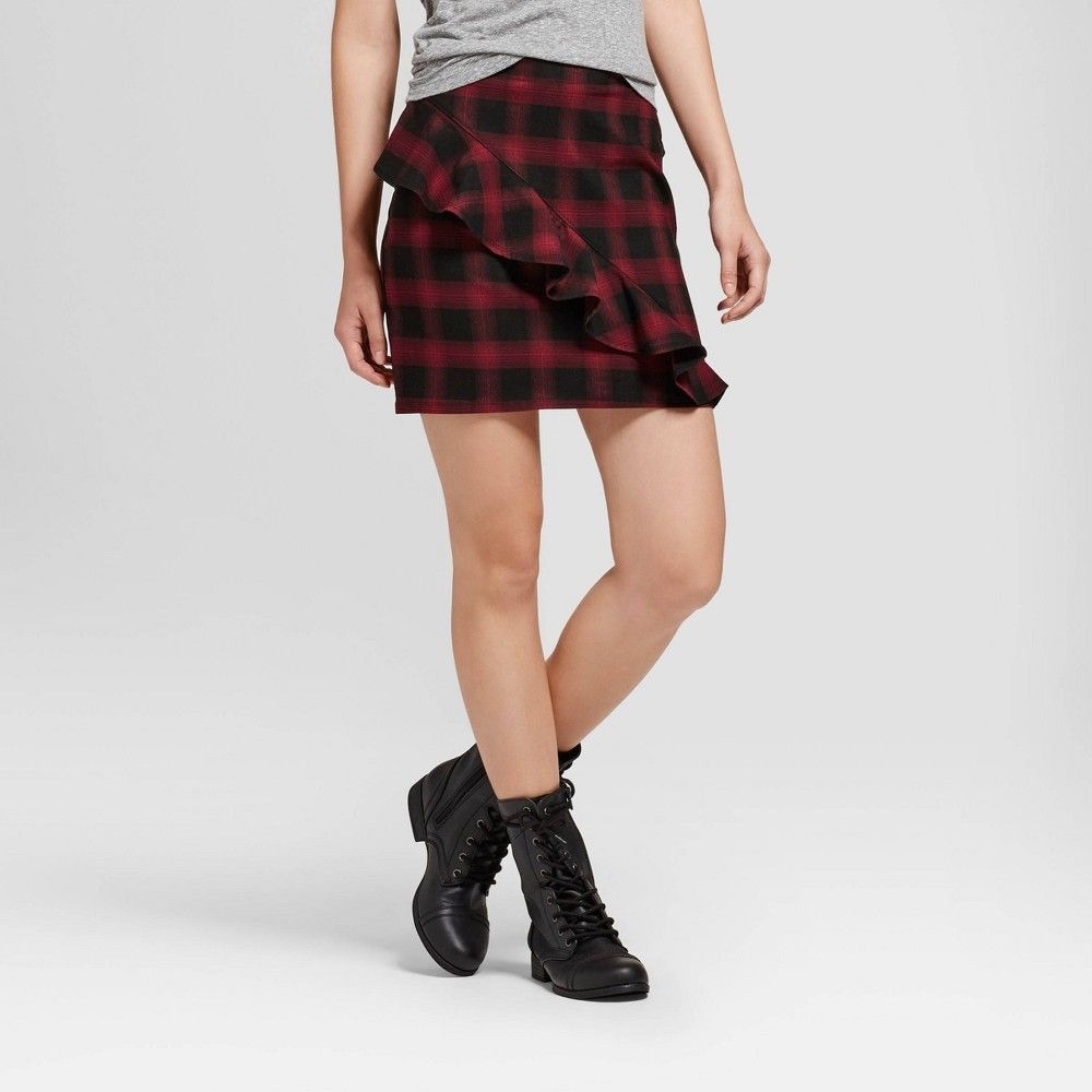 Mossimo Supply Co. Ruffle Mini Skirt